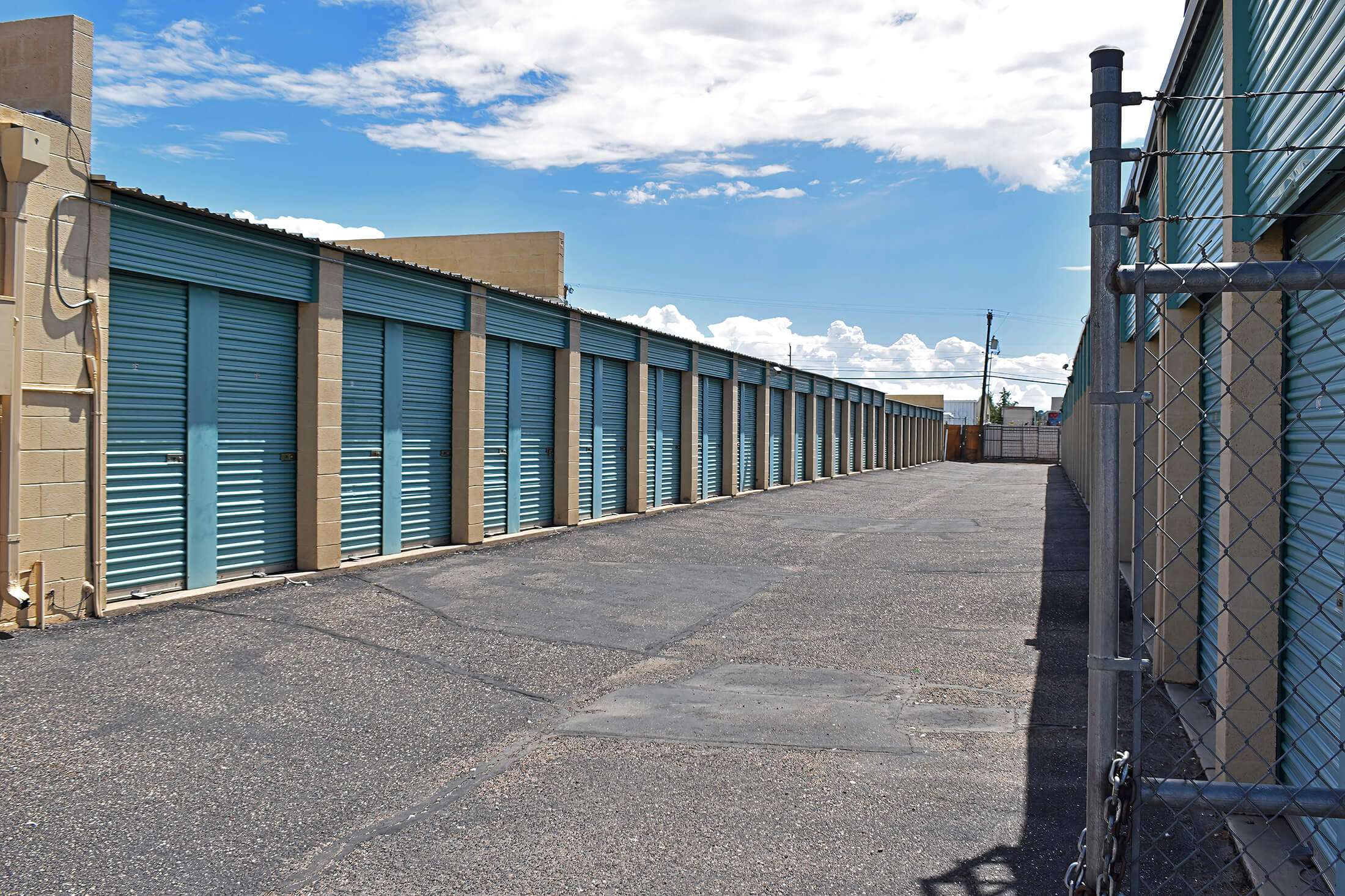 buildings of secure self storage units