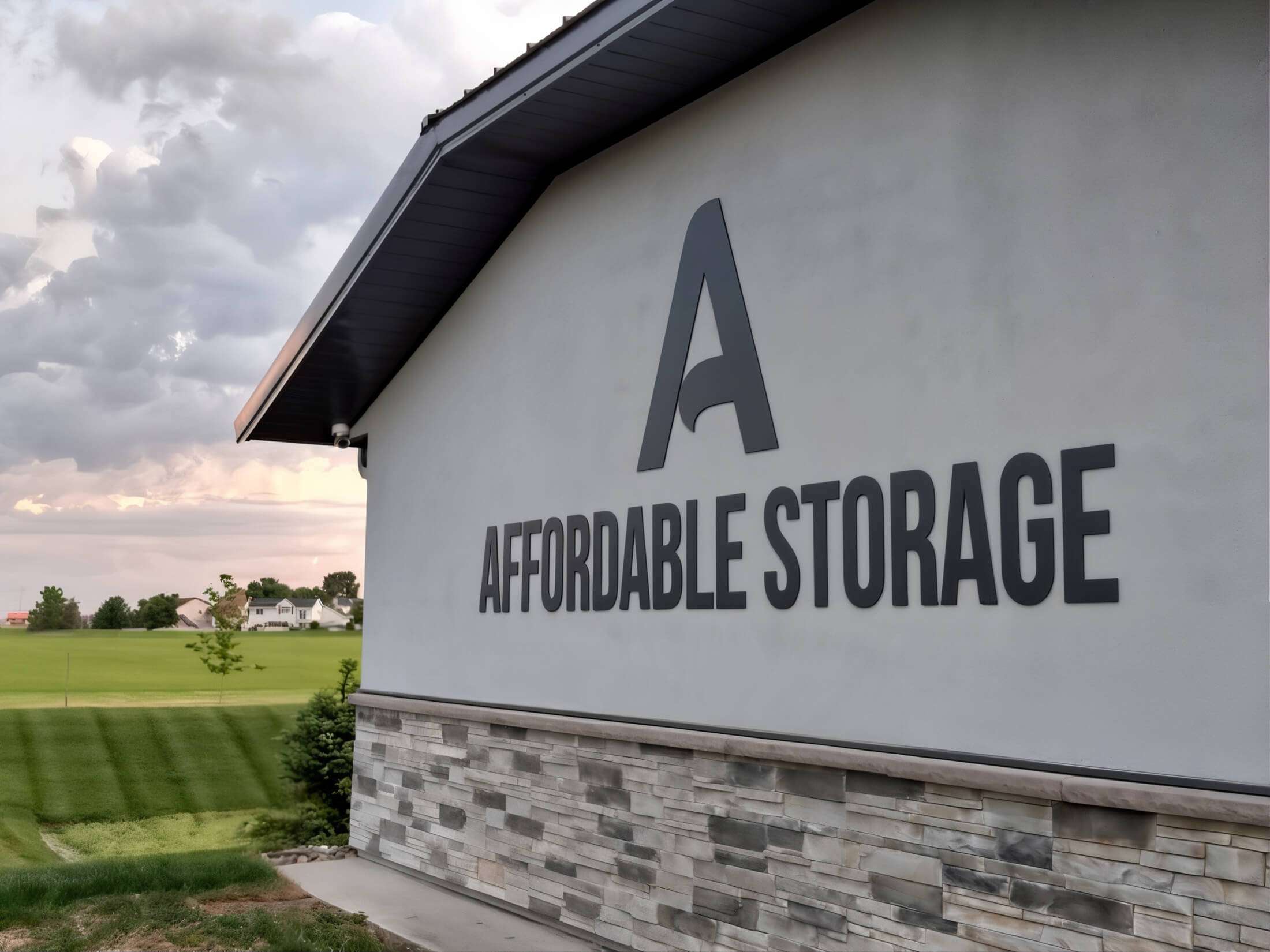 signage for Affordable Storage at Monticello location