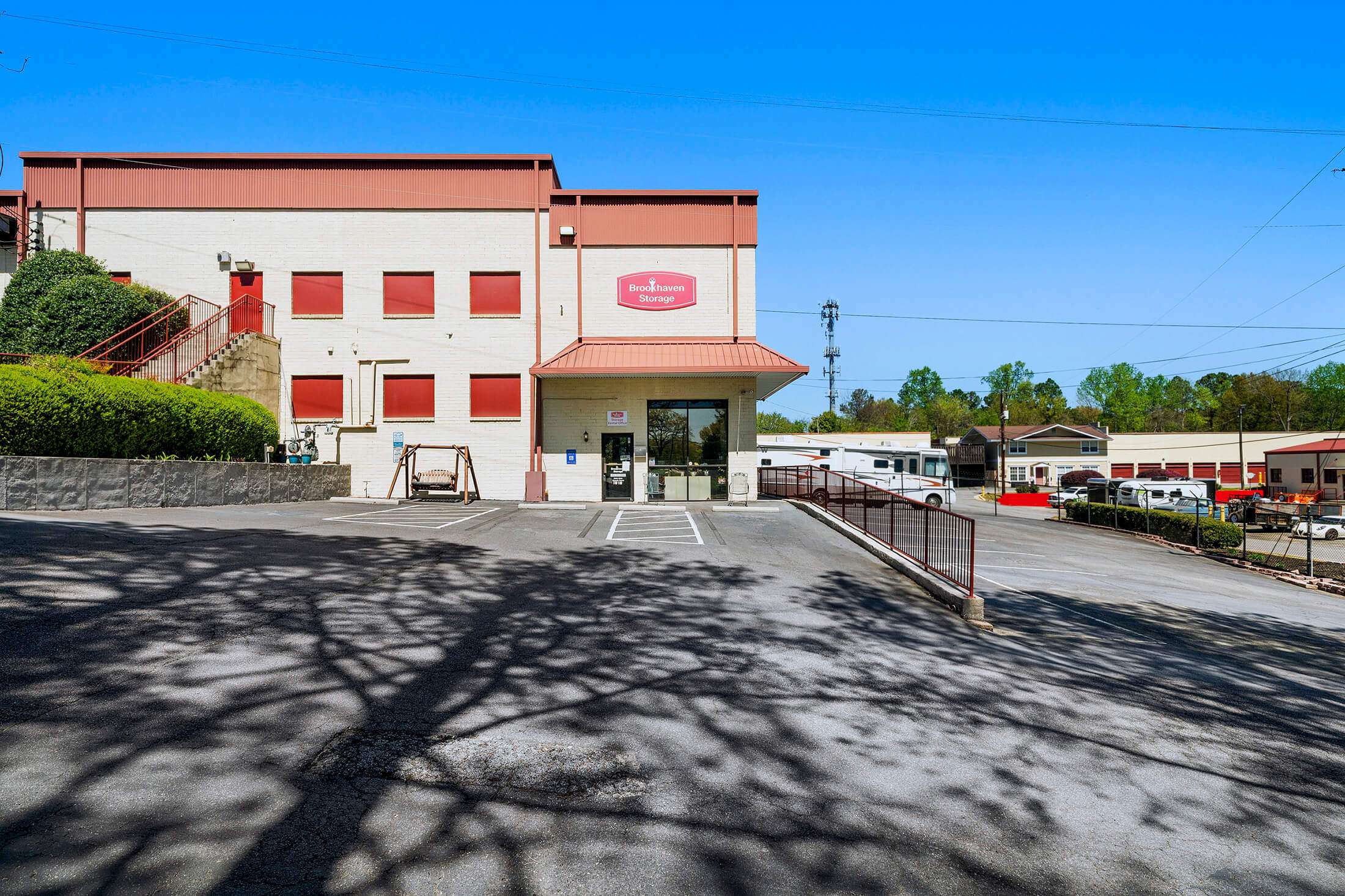 front entrance to Brookhaven Storage