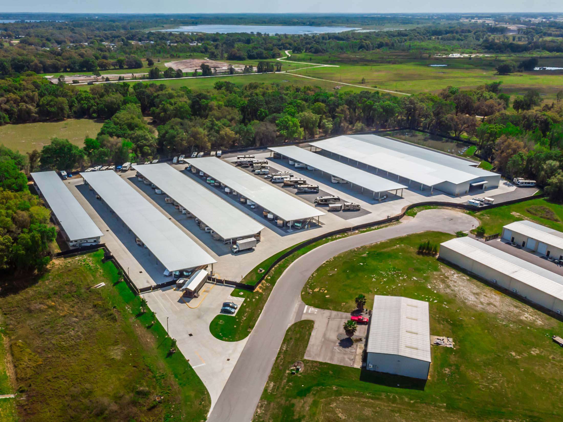 Secure Covered Storage location