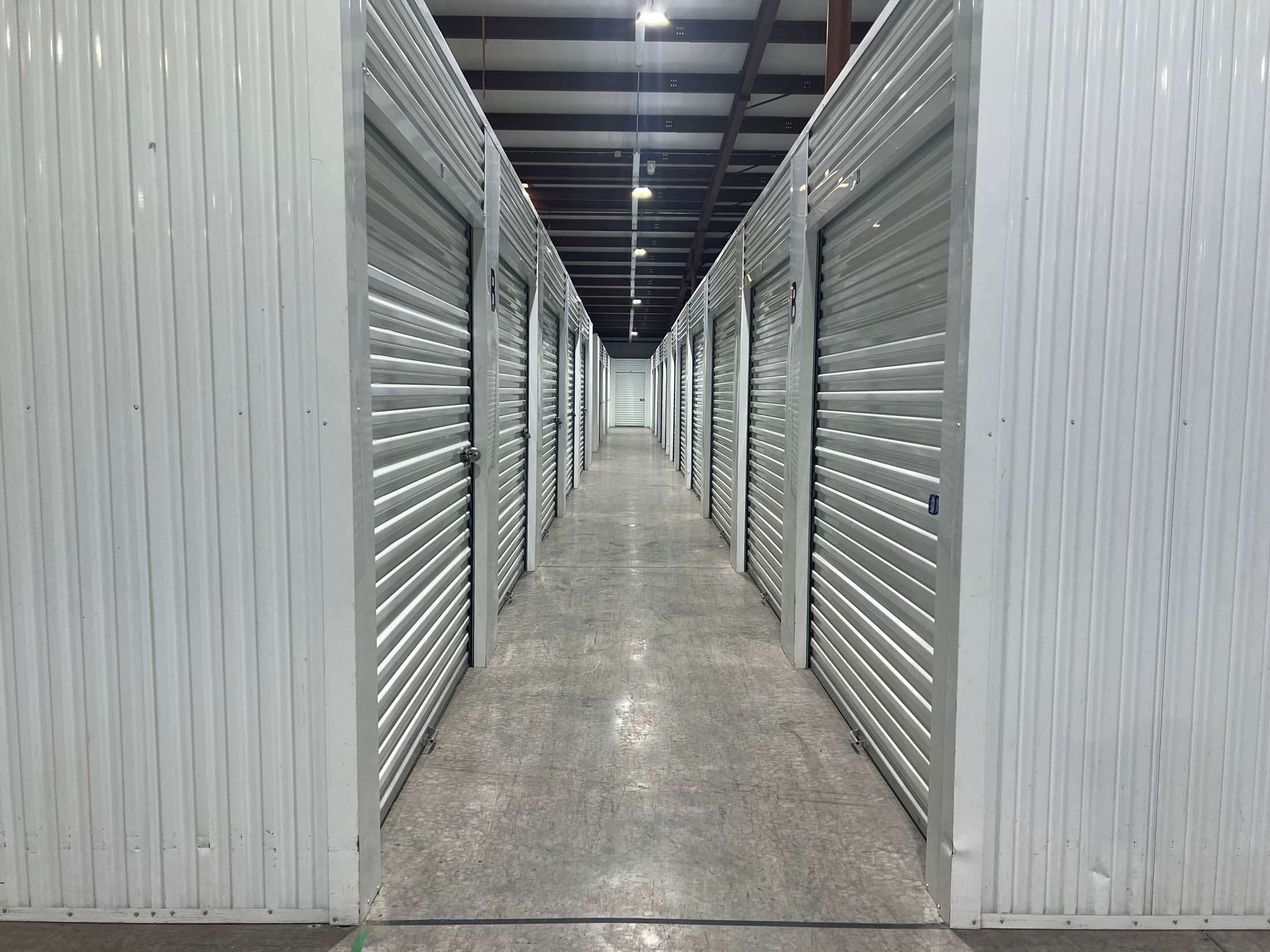 Climate-controlled self storage units