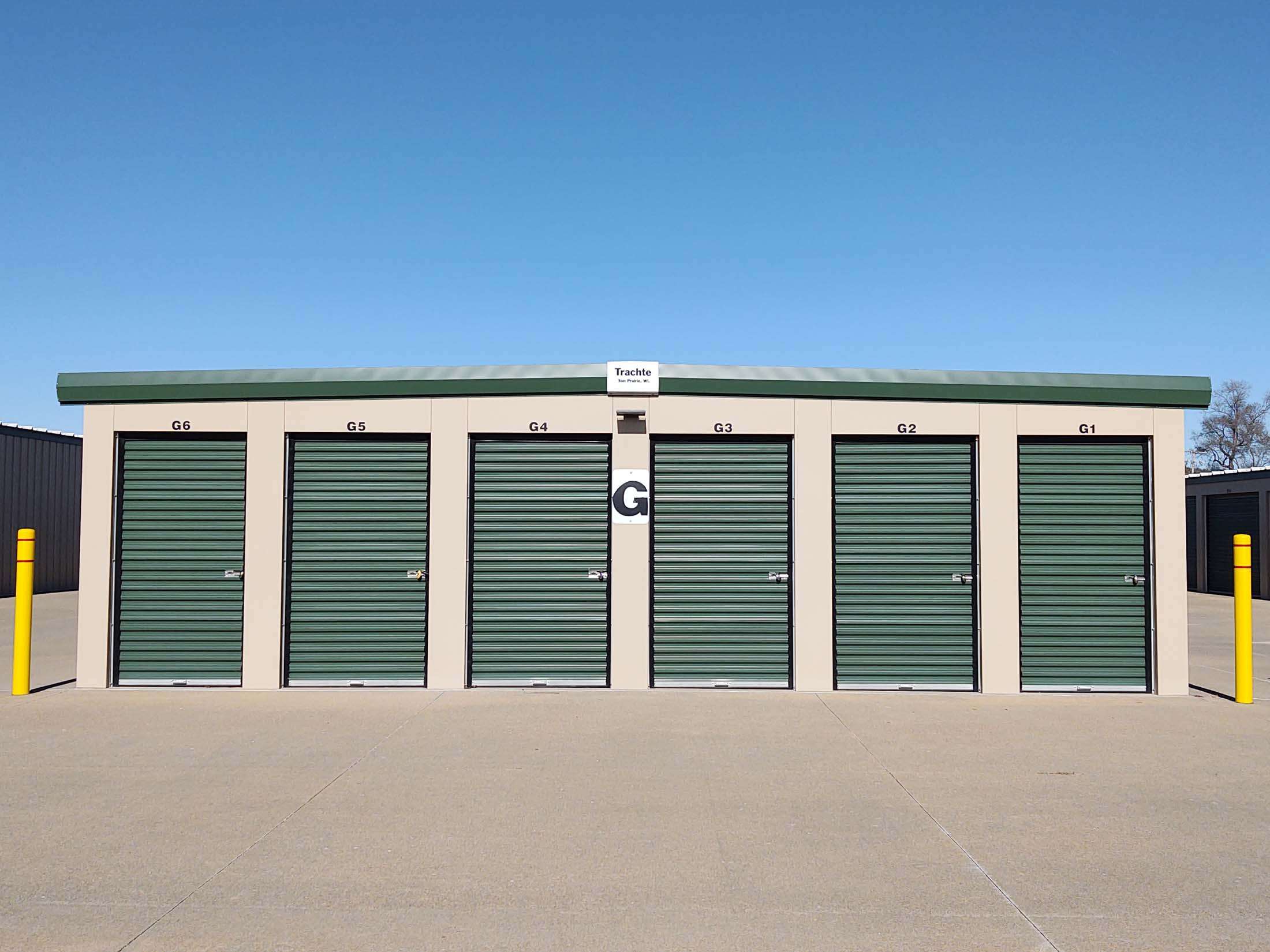 5-foot wide storage units