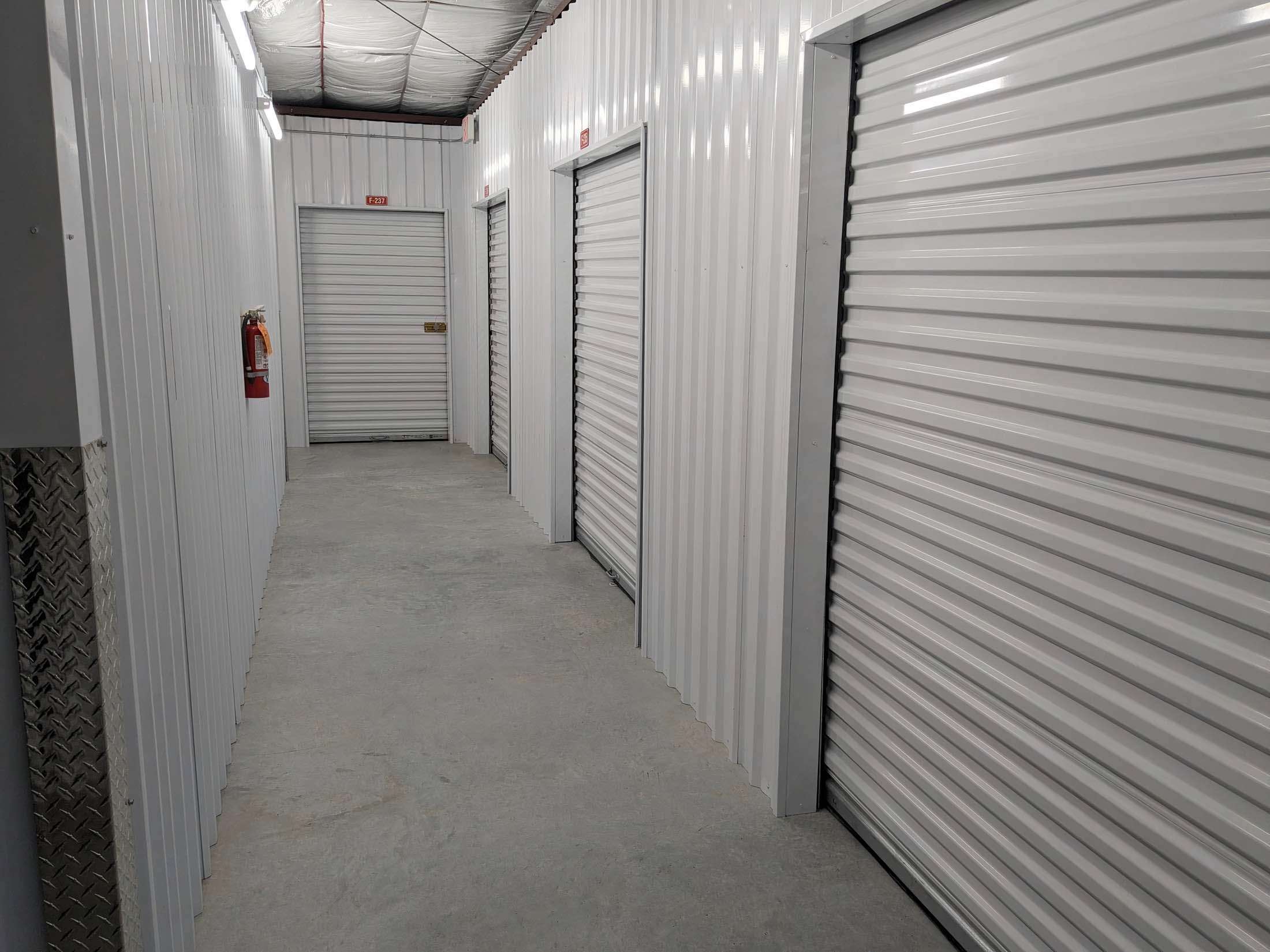 Indoor self storage units
