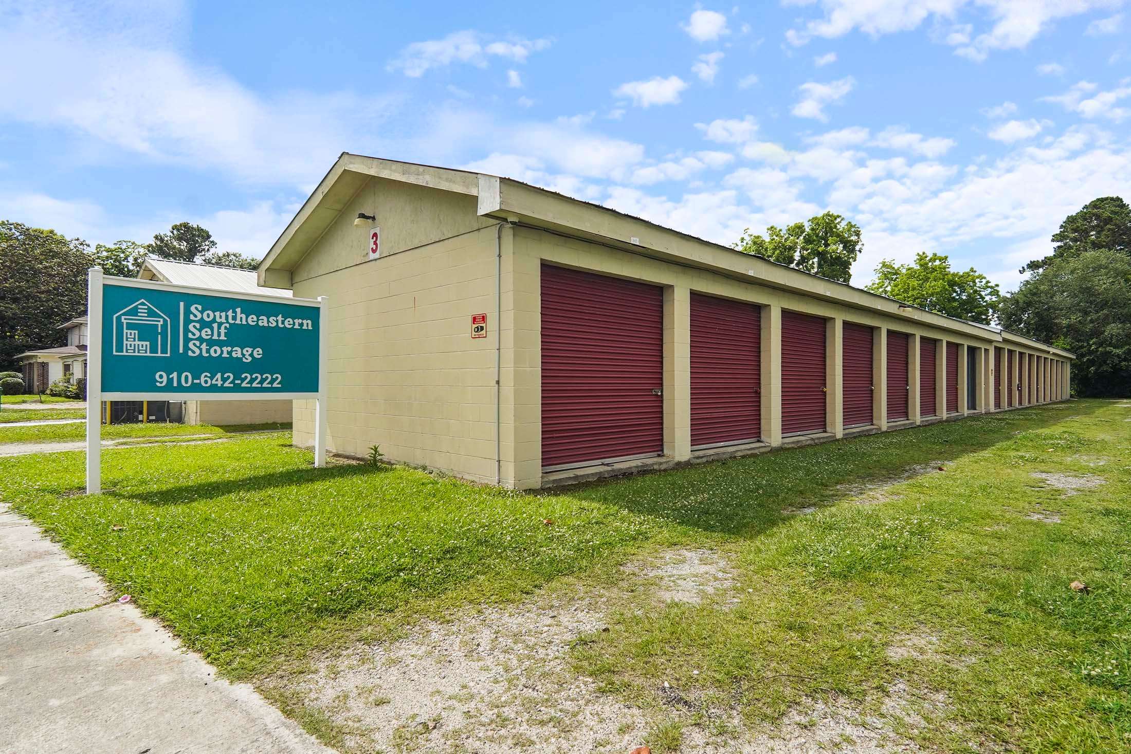 Exetrior of storage building