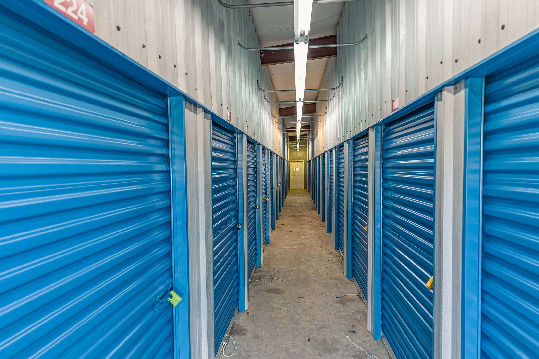 Indoor self storage units