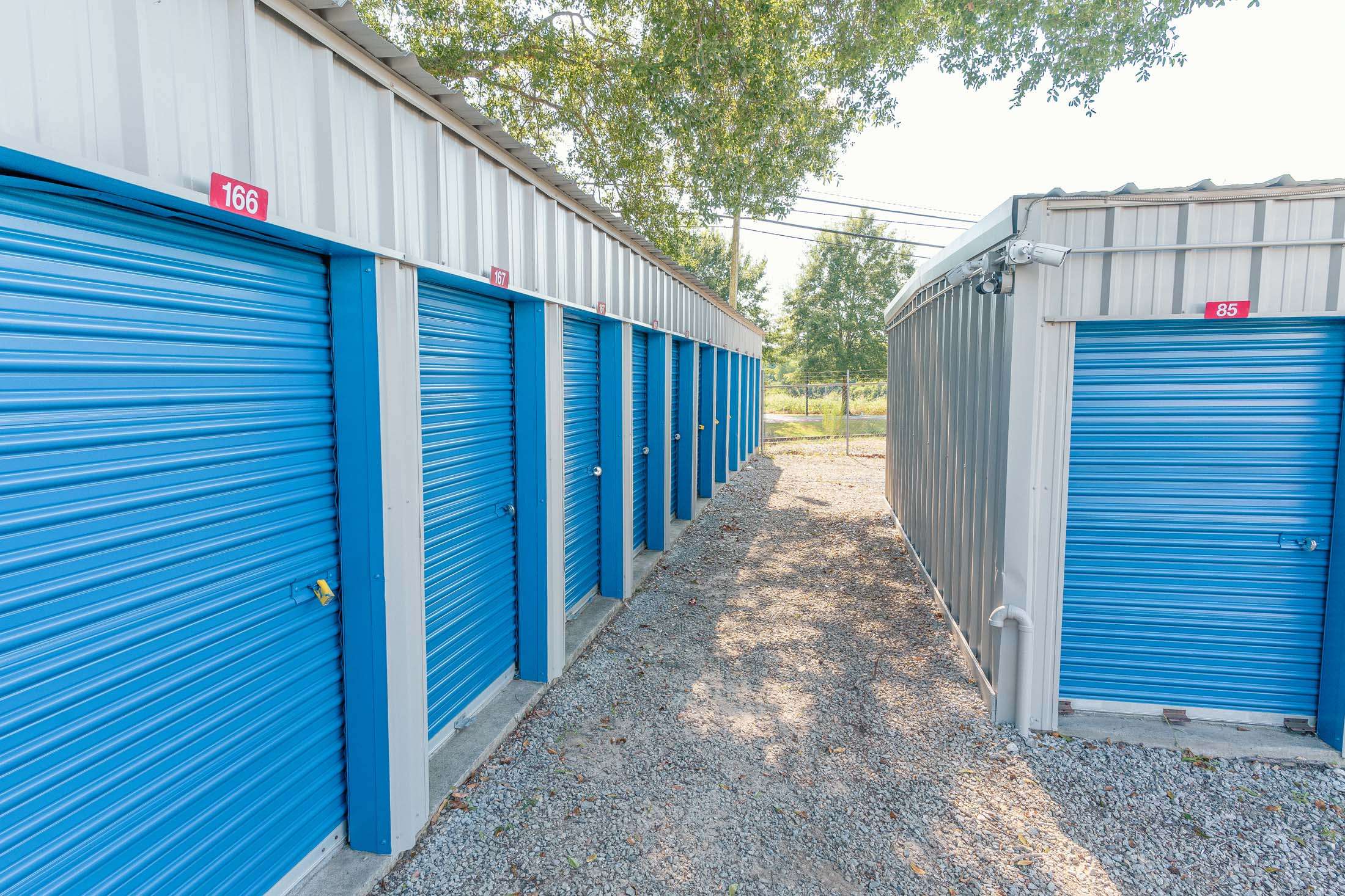Multiple storage buildings