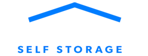 Granbury Self Storage logo - white