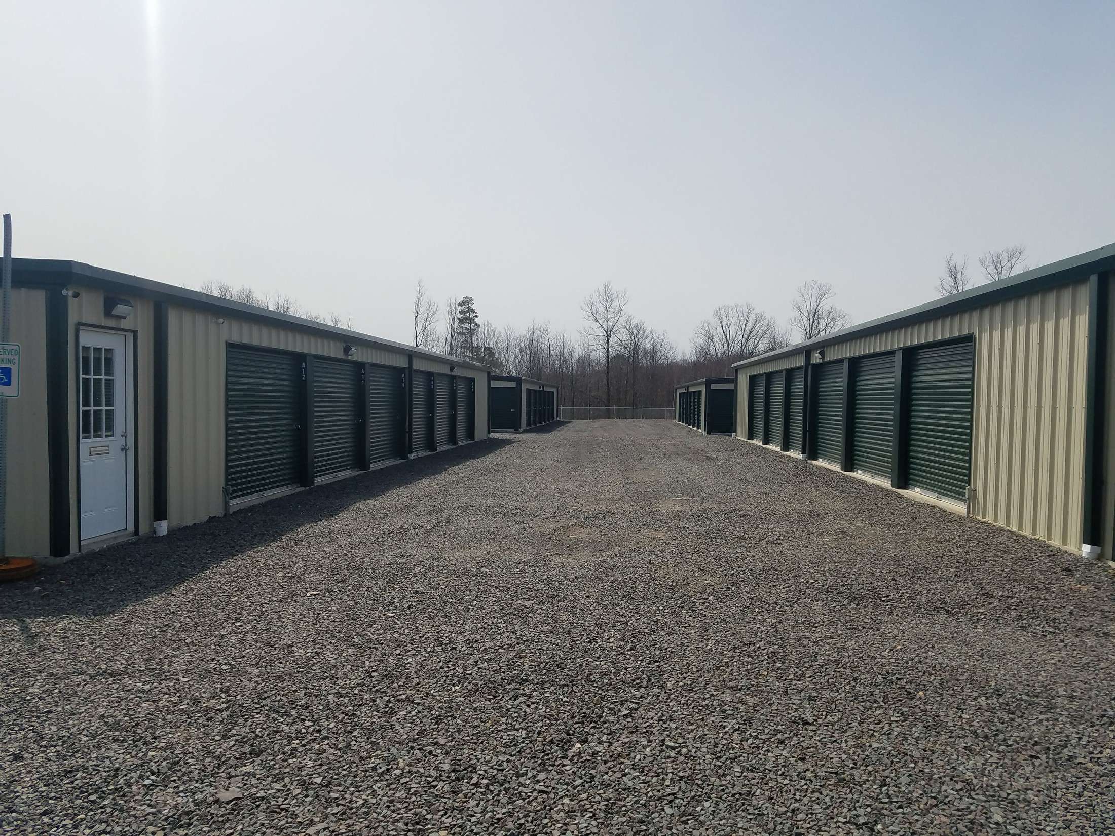 Hunter Highway Self Storage Exterior units with entry door