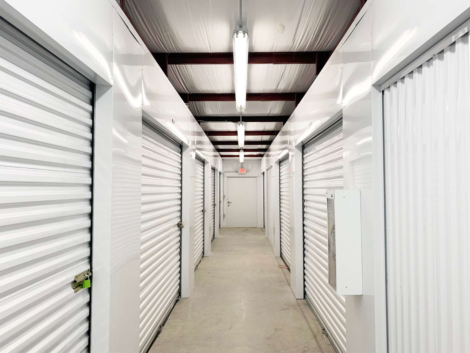 Interior Climate Controlled Self Storage Units