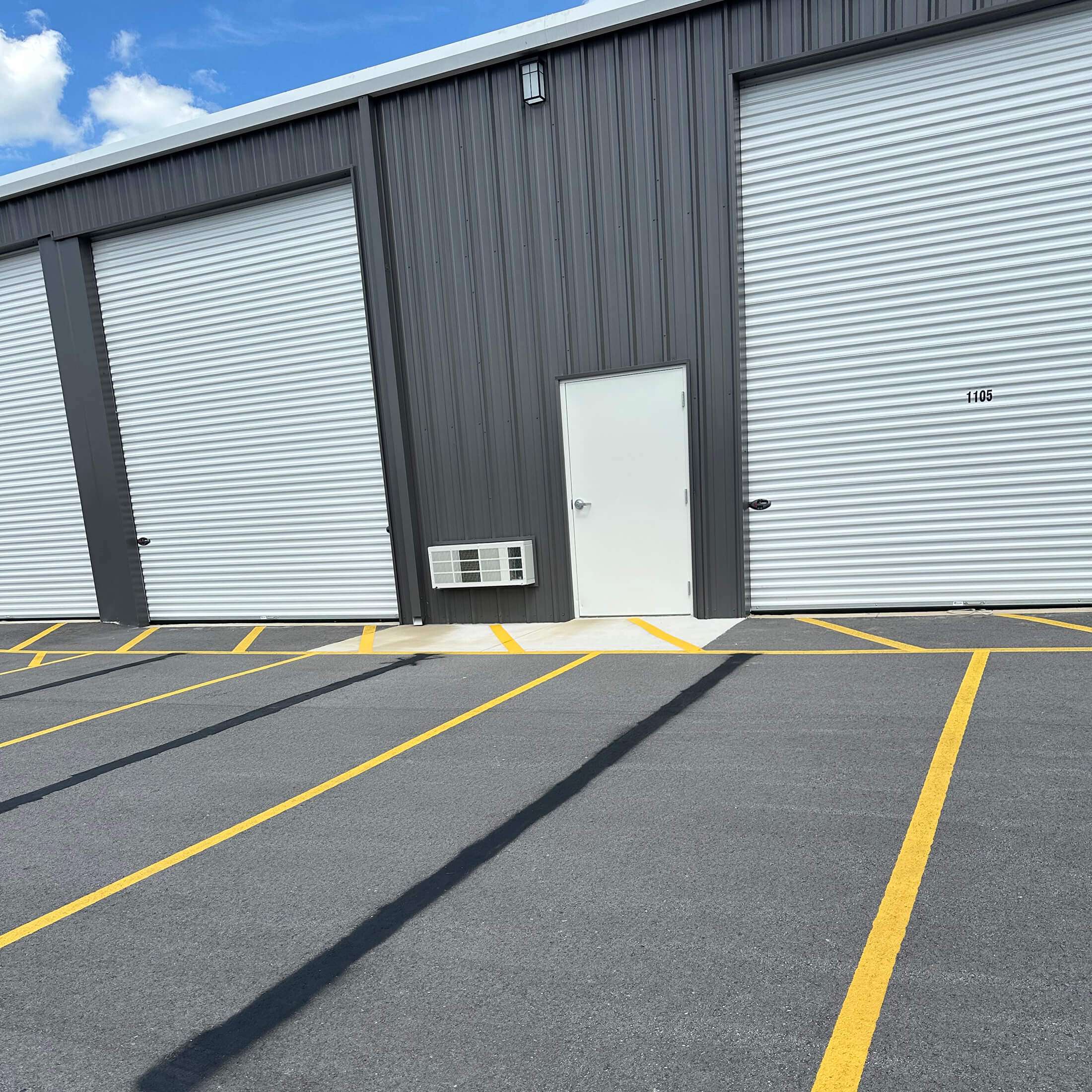 commercial spaces available at storage facility