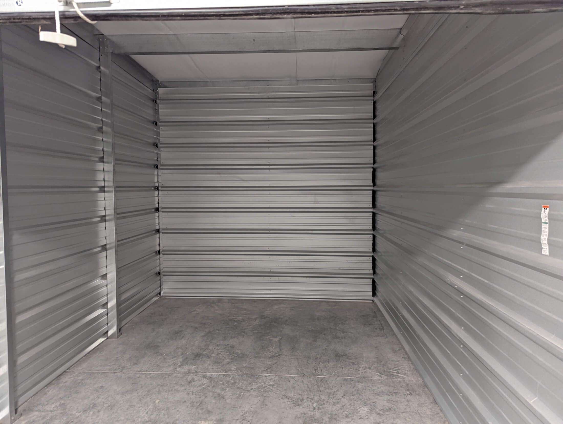 Interior of Climate Controlled Self Storage Units