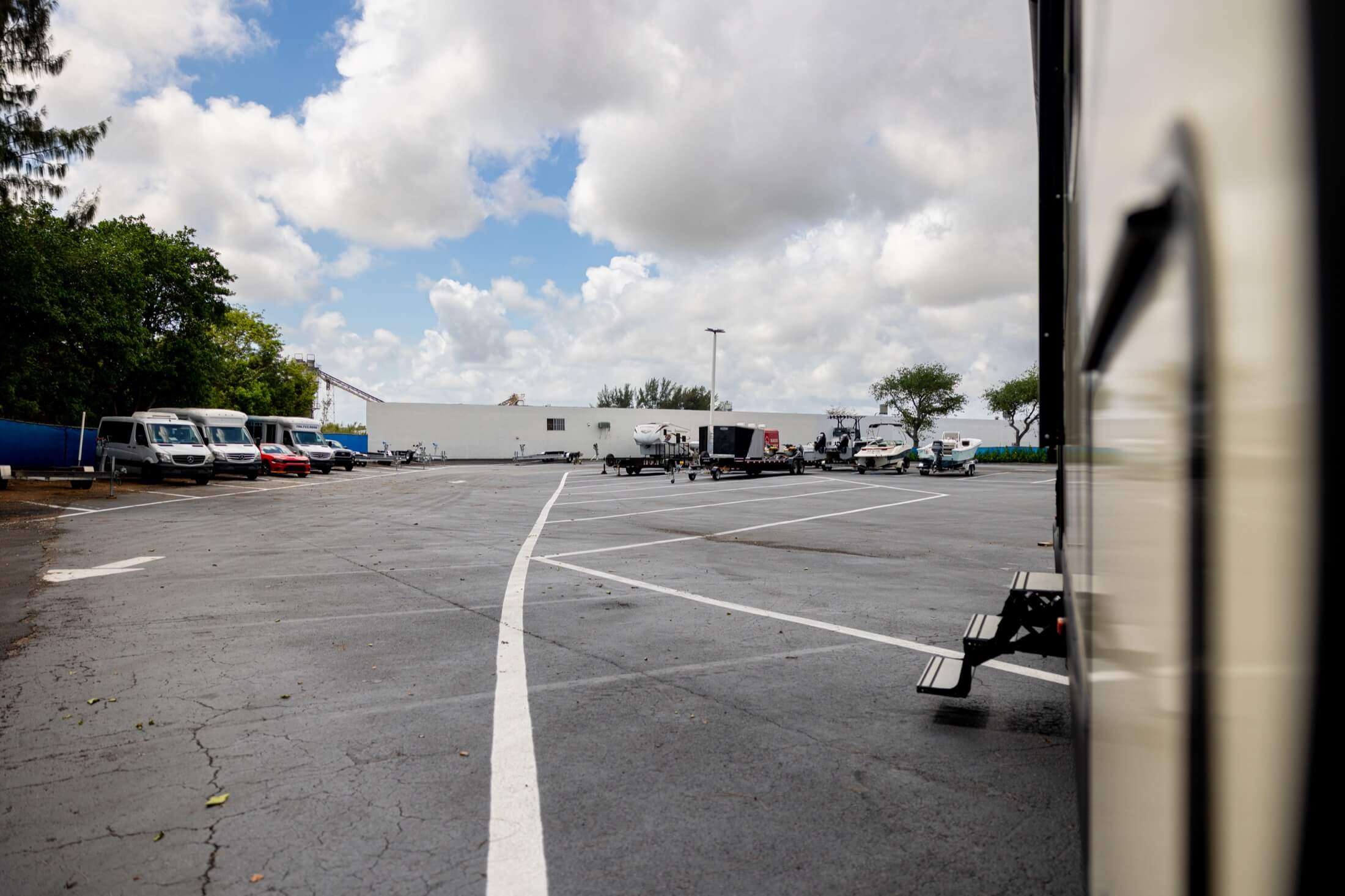 Secure Miami Truck Parking, Outdoor Equipment Storage