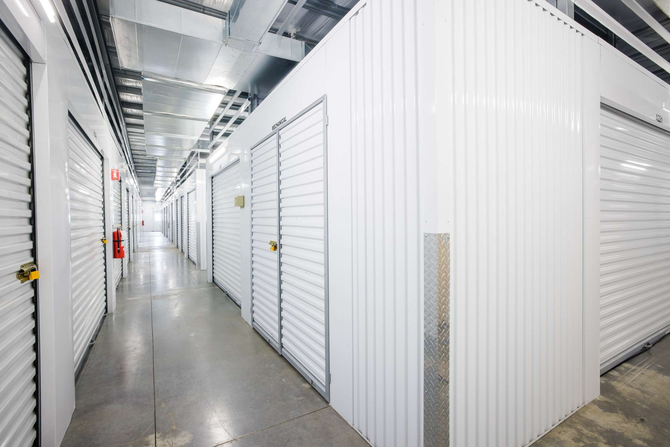 Indoor self storage facility