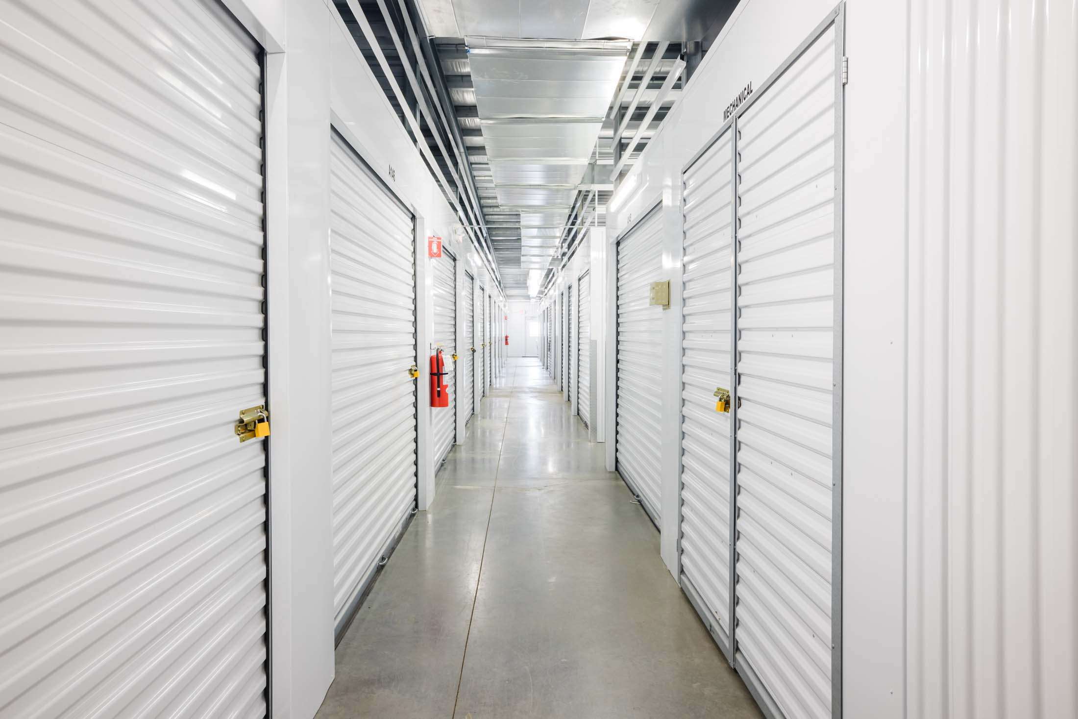 Climate-controlled self storage units