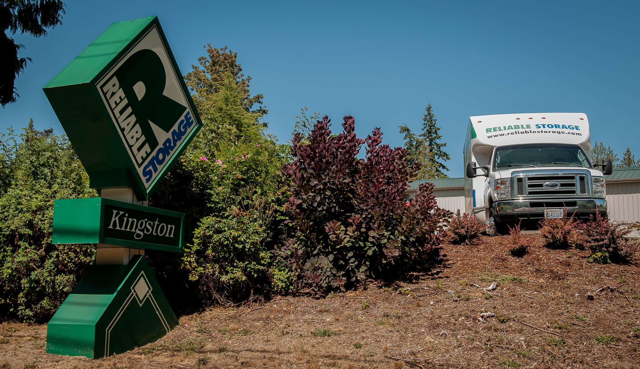 Reliable Storage Kingston signage and truck