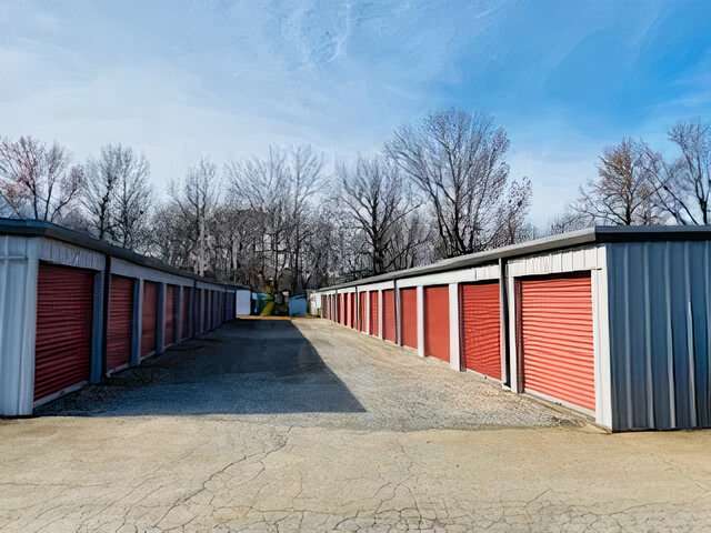 self storage unit aisle