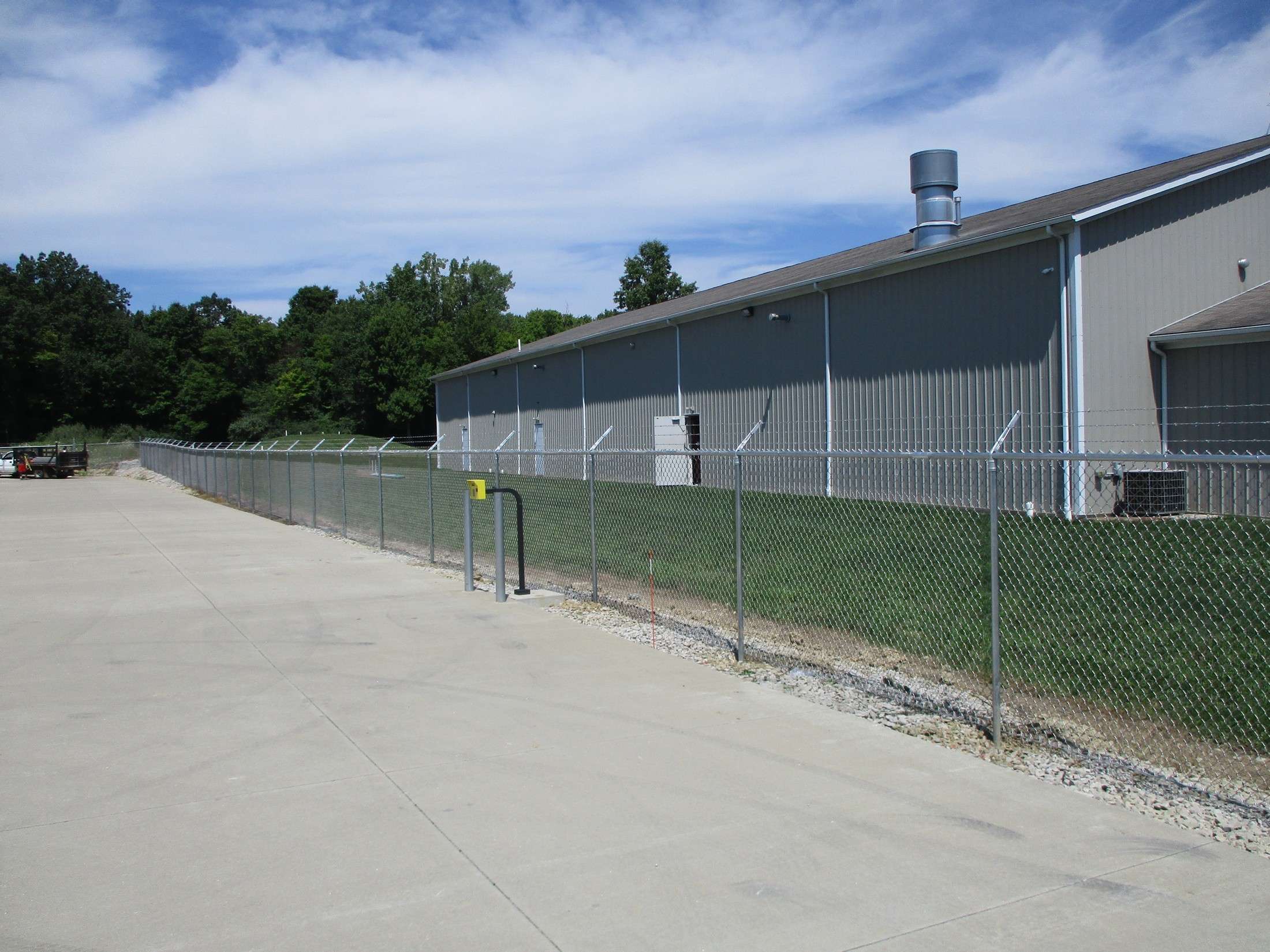 Fence on the east side