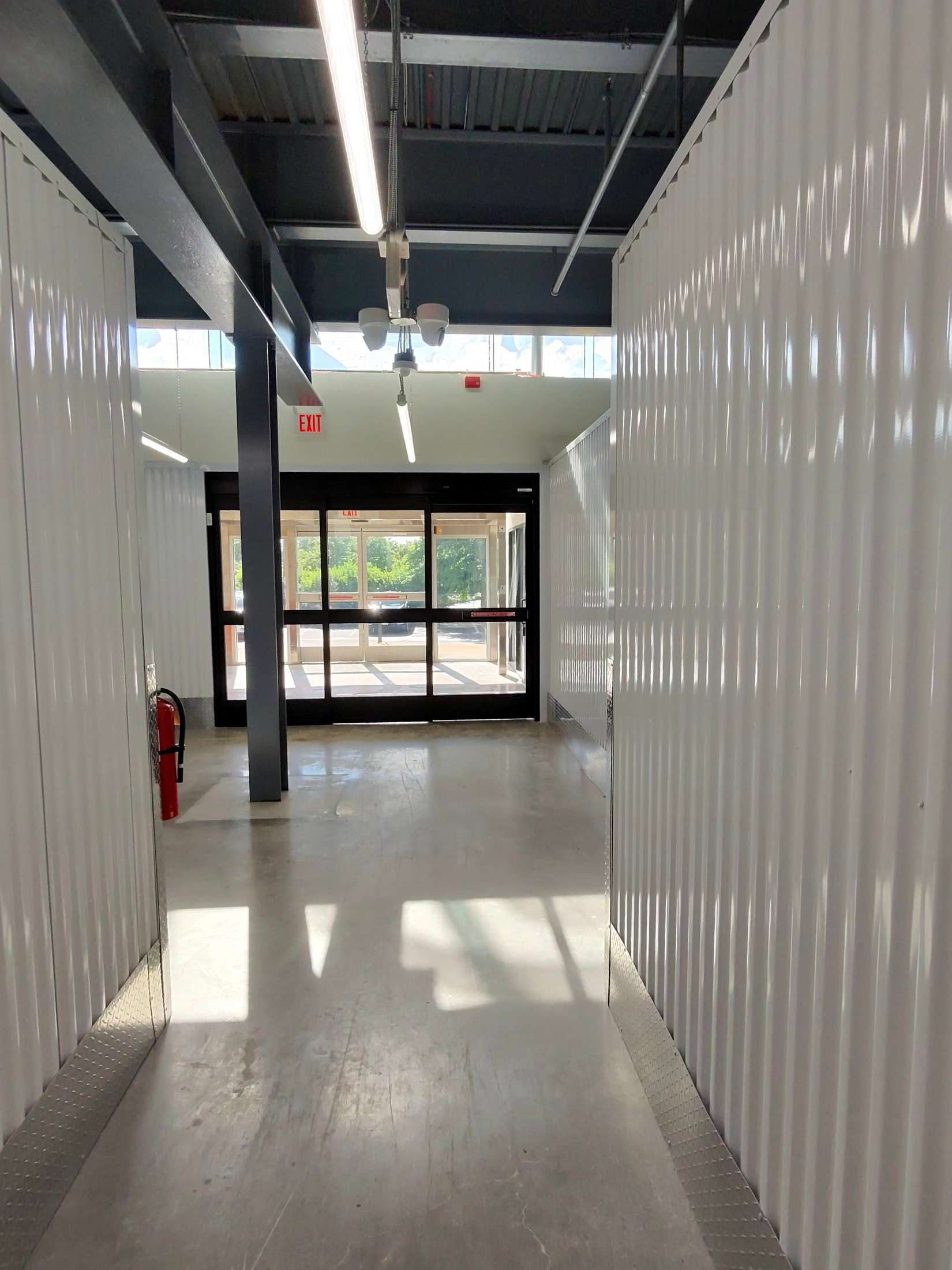 Indoor storage units