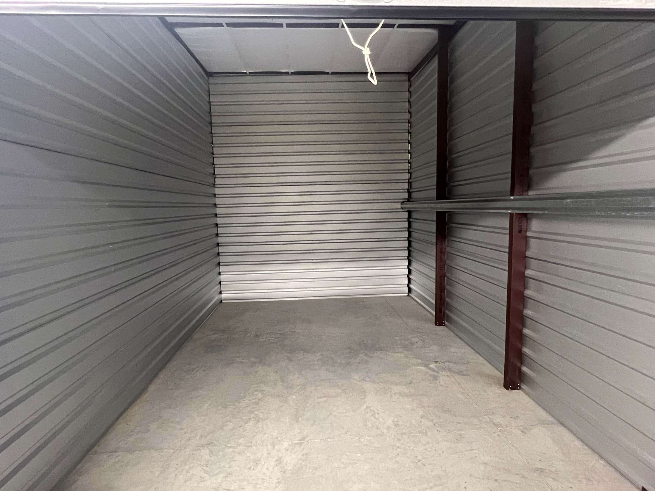 storage unit at self storage facility