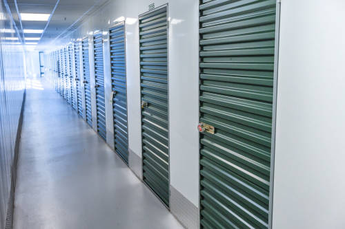 Row of Indoor Climate Control Storage Units