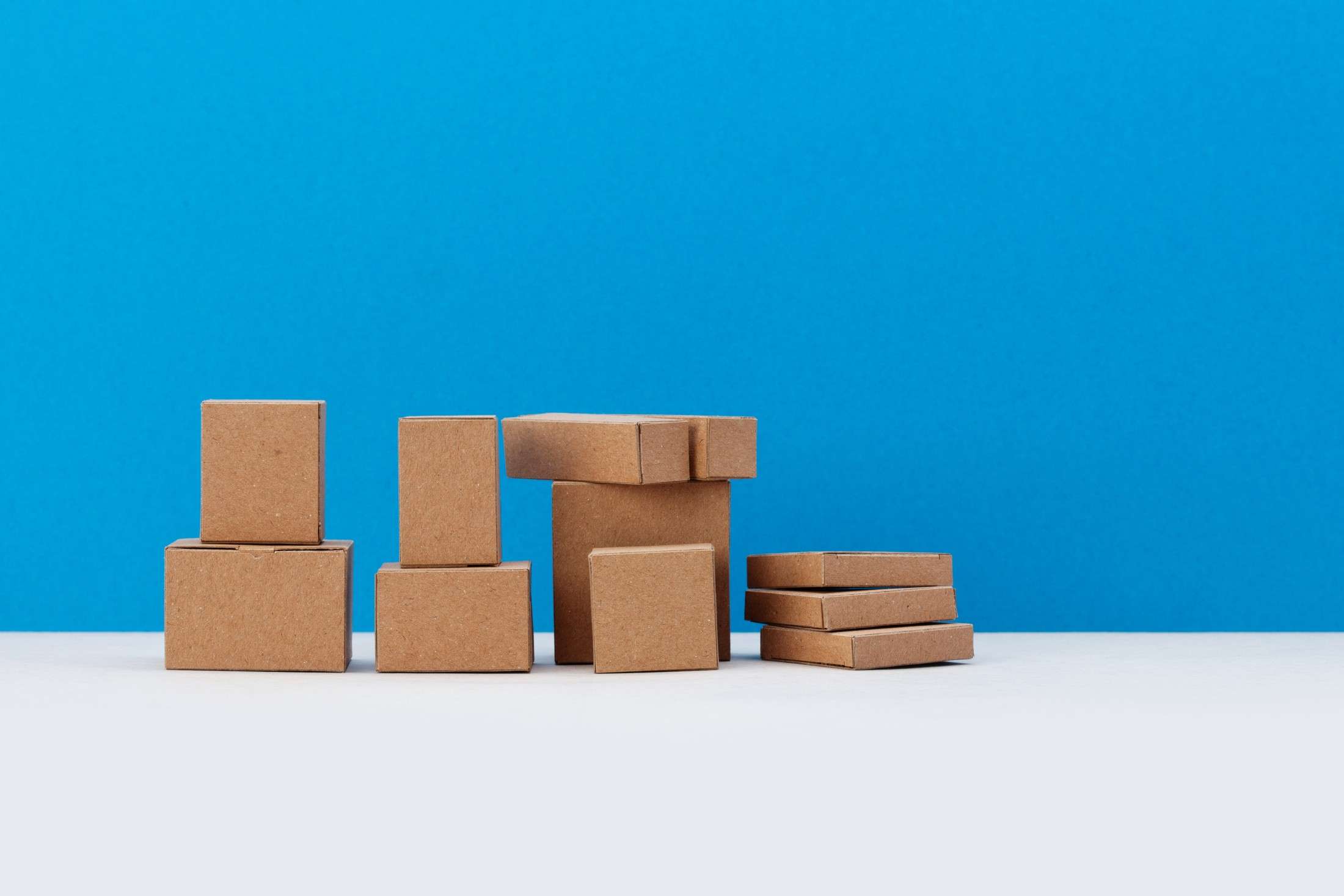 blank carton containers packaging concept cardboard