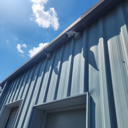camera surveillance at secure self storage facility