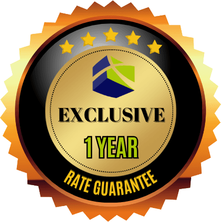 1 Year Rate guarantee