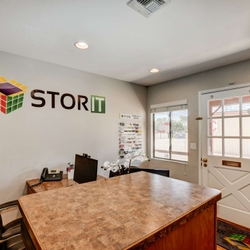 Office and conference room at self storage facility