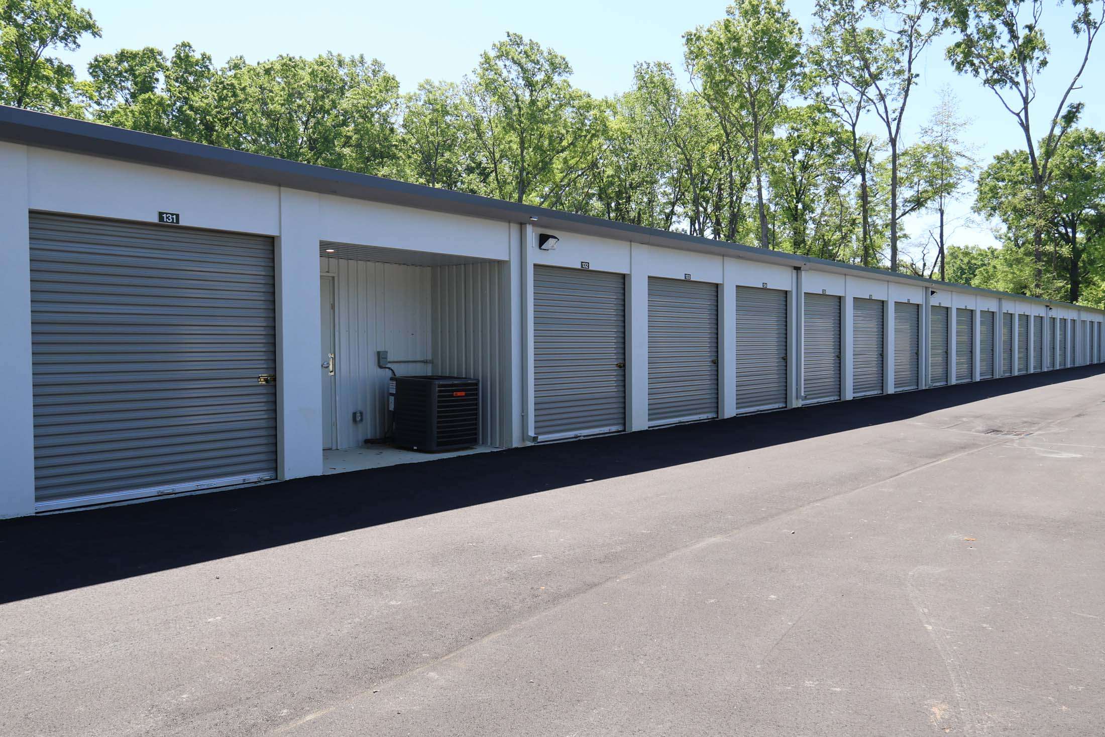 Drive up storage units