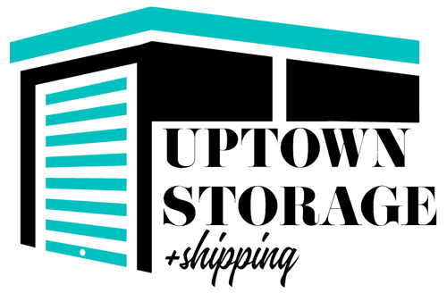 Uptown storage plus shipping logo